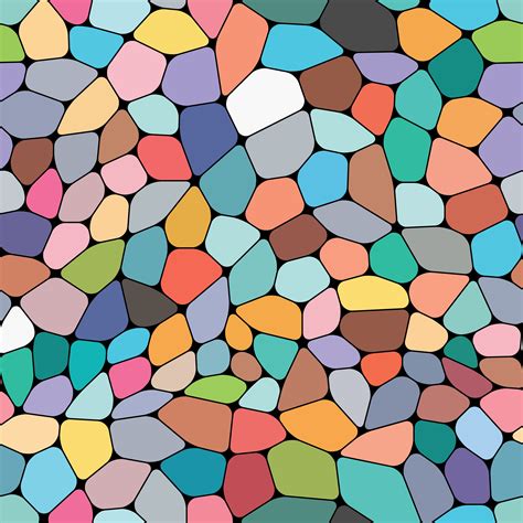 Colorful Seamless Background On Mosaic Style 556143 Vector Art At Vecteezy