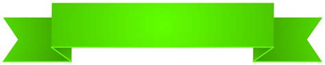Green Clipart Banner Green Banner Transparent Free For Download On