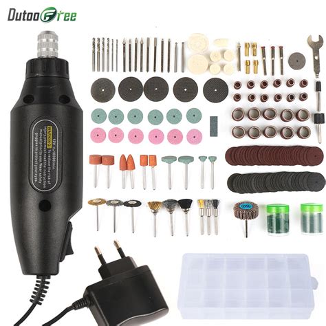 Dutoofree Mini Electric Drill Accessories Electric Grinding Set Grinder