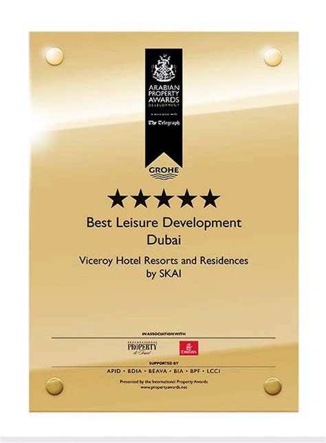 Brass Plaque Shop Property Awards