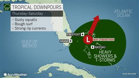 Bahamas Closely Monitoring Weather Disturbance Tropical Storm Watch