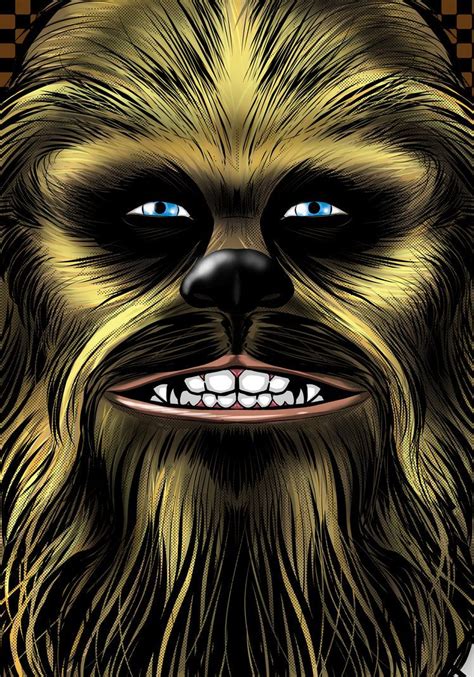 Chewbacca By Terry Huddleston Star Wars Pictures Star Wars Fan Art