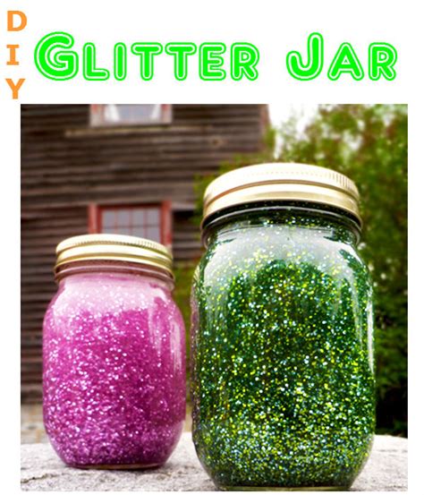 Diy Glitter Jar Fun And Relaxing To Make The Budget Diet