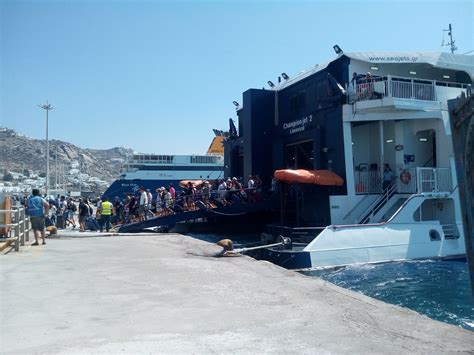 When is mykonos the best island to visit in greece? Mykonos New Port - Μύκονος - Shipfriends
