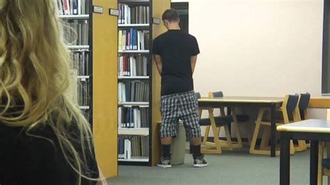Peeing In The Library Youtube