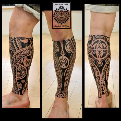 Tatouages Polynesiens Et Nordic Samoa Borneo Polynesian Tribal Tattoo