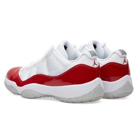 Nike Air Jordan 11 Low Varsity Red Cherry Men 528895 102 Pop Need Store