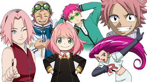The Best Pink Haired Anime Characters