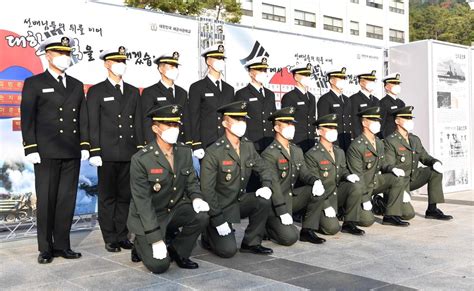 해군ㆍ해병대 학사사관 임관식108명의 장교 임관