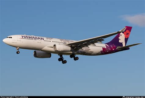 N383ha Hawaiian Airlines Airbus A330 243 Photo By Thom Luttenberg Id