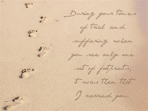For more information and source, see on this link : Footprints in the sand | Quirky Quotes | Pinterest