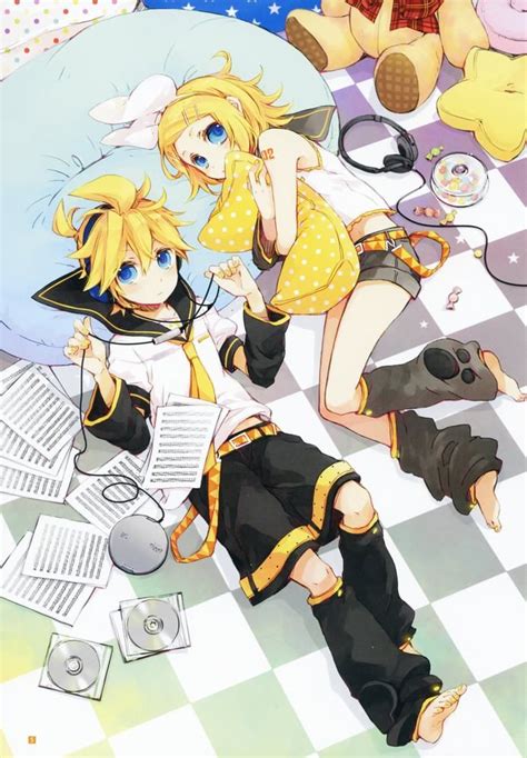 Pin By None Of Ur Business On Rin Y Len 02 Anime Vocaloid Poster Prints