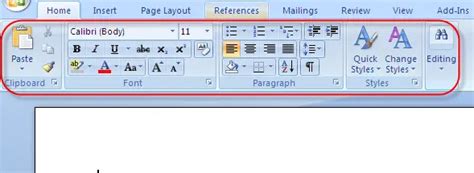 Learn Microsoft Word 2007 Step By Step Getting Familiar With The New