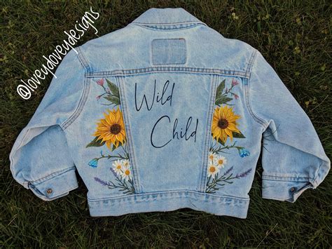 Diy Painted Denim Jacket