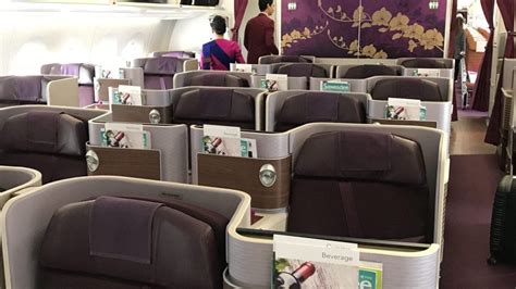 Review Thai Airways Business Class Airbus A350 Reisetopia