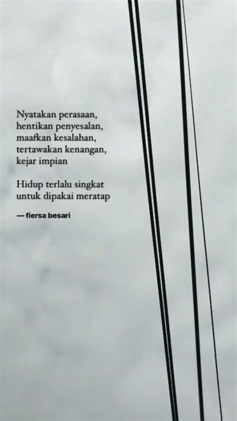 Puisi Cinta Fiersa Besari - Info Study