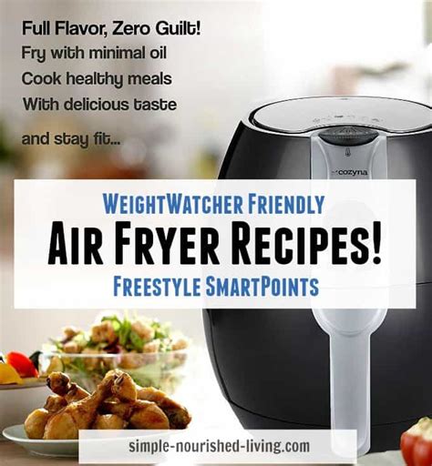 fryer air recipes friendly weight ww watchers watcher giveaway winner freestyle