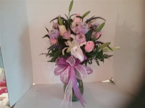 Pretty Purple Pastel In Fulton Ny Claudettes Flowers And Ts