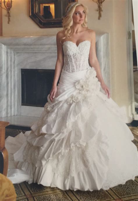 Vintage designer wedding dress mariana hardwick fairytale unique medieval boho. Pnina Tornai Second Hand Wedding Dress on Sale 80% Off ...