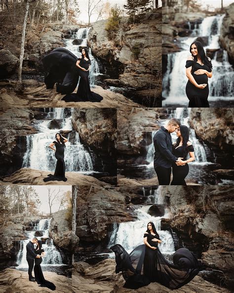 A Winter Maternity Photography Session Ct Waterfall Photographer