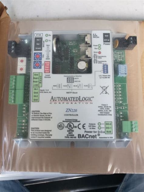 Hvac Parts Automated Logic Control Board Zn220 Zone Controller Bacnet