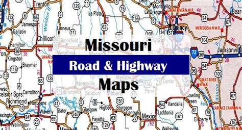Missouri Road And Highway Map Free