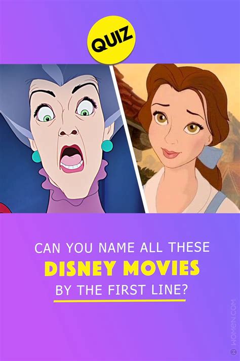 Quiz Can You Name All These Disney Movies By The First Line Artofit