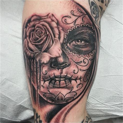 Https://techalive.net/tattoo/day Of The Dead Skull Tattoo Designs