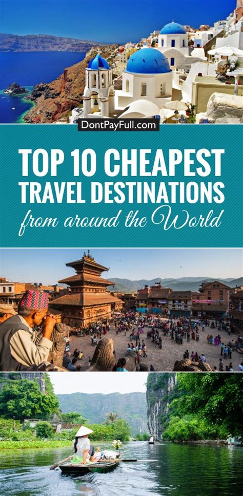 Ten Best Affordable Travel Destinations