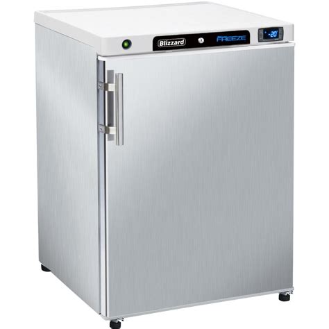 Blizzard L200ss Stainless Steel Undercounter Freezer Back Of House