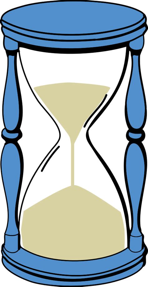 onlinelabels clip art hourglass with sand