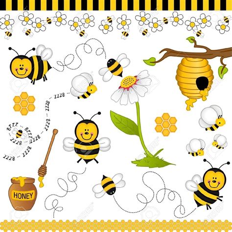 Pin by Meli P on Cute Art | Digital collage, Bee crafts, Bee theme