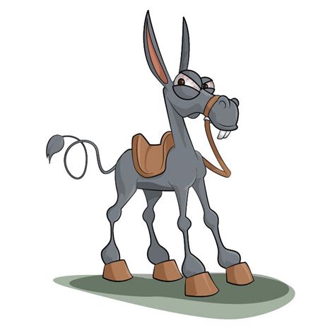 Crazy Donkey Illustration On Behance Illustration Donkey Pluto The Dog