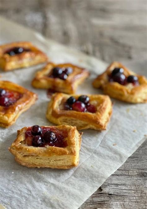 Puff Pastry Berry Tarts My Easy Cooking Easy Puff Pastry Puff