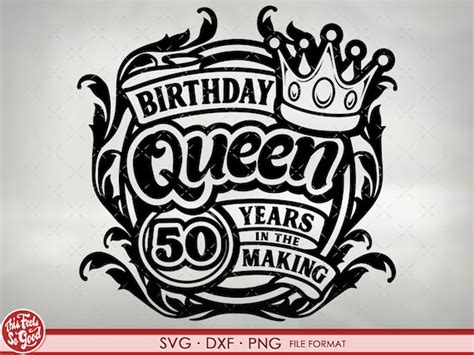 50th Birthday Svg Files For Cricut Birthday T 50th Etsy Finland