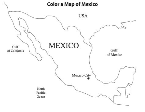 Mapas De M Xico Para Colorear The Best Porn Website