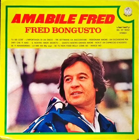 Vinyle Fred Bongusto 792 Disques Vinyl Et Cd Sur Cdandlp