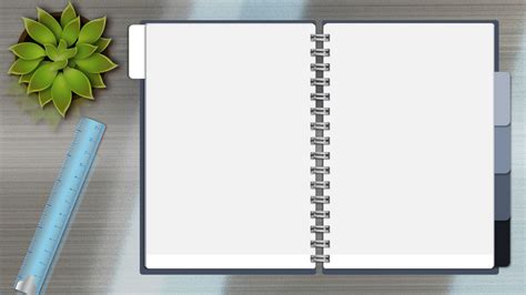Notebook Template For Powerpoint