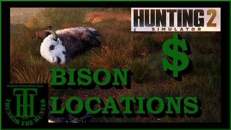 Bison Locations And A White Masked Legendary Giant Hunting Simulator