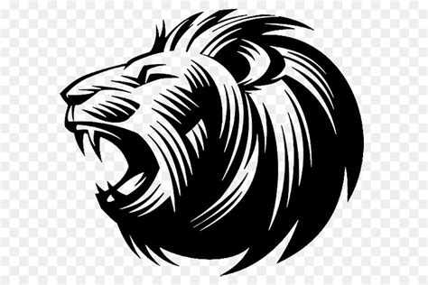 Free Roaring Lion Silhouette Download Free Roaring Lion Silhouette Png