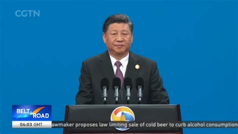 Paths To Prosperity Chinese President Delivers Opening Speech At Bri