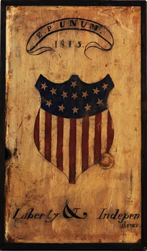 Vintage Signs Americana Distressed Natural Wood Patriotic Décor