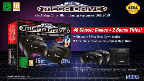 Sega Mega Drive Mini Console Smdnew Buy From Pwned Games With