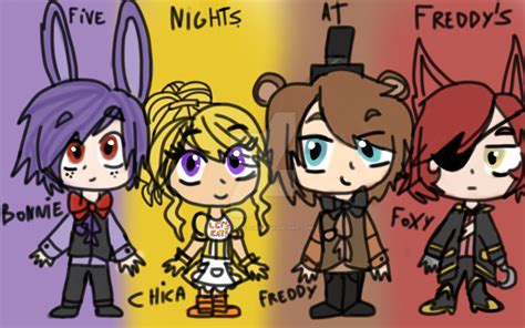 Five Nights At Freddys Kawaii By Pinkcupcacke On Deviantart