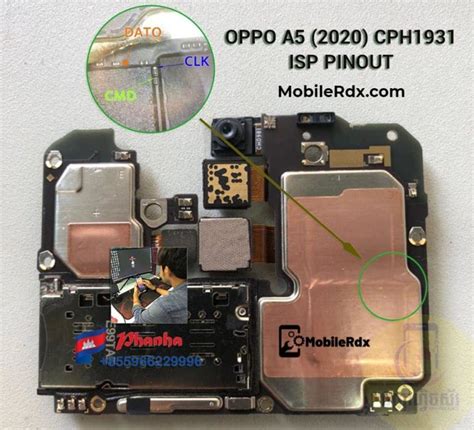 Oppo A Isp Pinout For User Lock Remove And Flashing