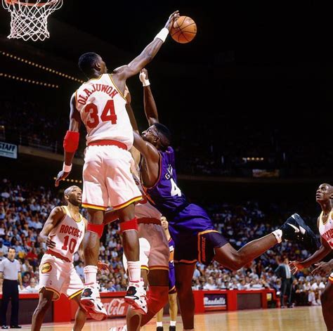 Nba All Time Blocks Leaders - All time NBA block leader Hakeem "The Dream" Olajuwon | Nba, Fotografias