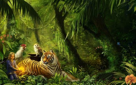 47 Jungle Animal Wallpaper Wallpapersafari