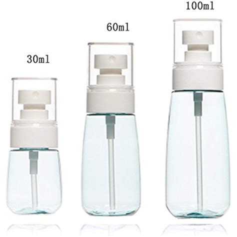 Layboo Airless Fine Mist Spray Bottles Refillable Travel Containers