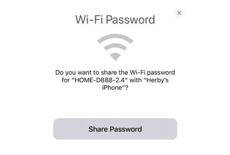How To Quickly Share Wi Fi Password With Your Friends On Iphone