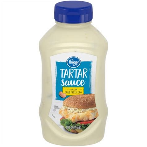 Kroger Tartar Sauce Squeeze Bottle 12 Fl Oz Foods Co
